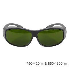 Kính laser 1064nm màu xanh bảo vệ mắt (190 - 420nm & 850 - 1300nm)