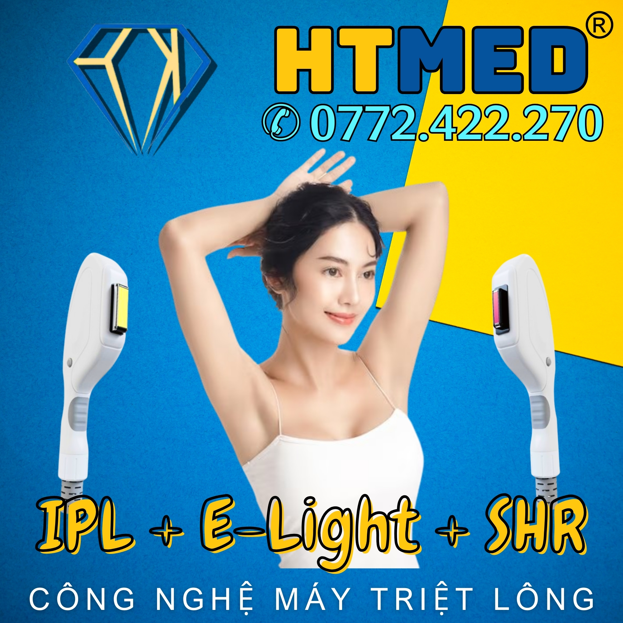 Công nghệ IPL + E-Light + SHR