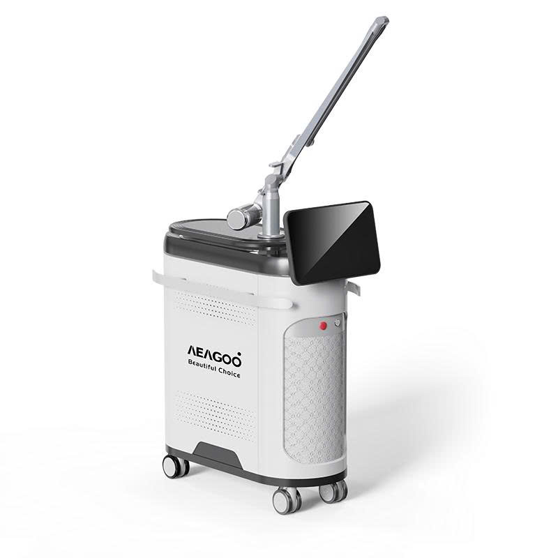 Máy Crysal Picosecond Laser hãng AEAGOO điều trị xóa xăm và trẻ hóa da thẫm mỹ tại spa, phòng khám, bệnh viện